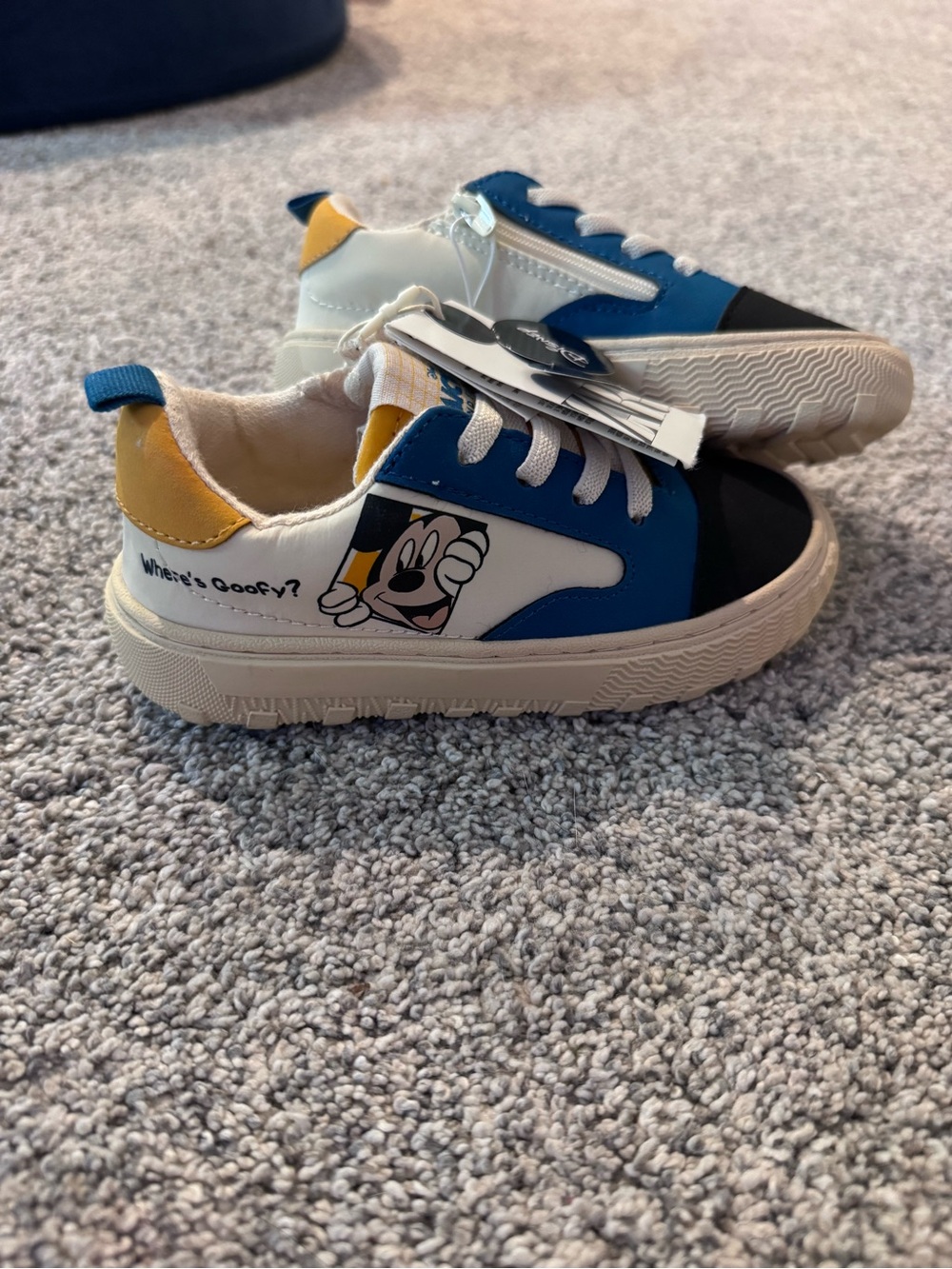 Zara Kids Mickey and Goofy sneakers